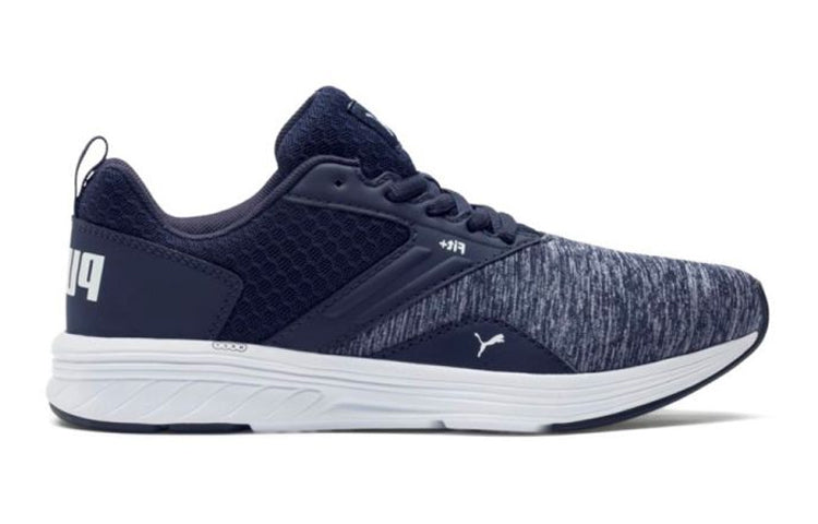 (GS) PUMA Nrgy Comet Low Top Running Shoes Blue/Grey 190675-05