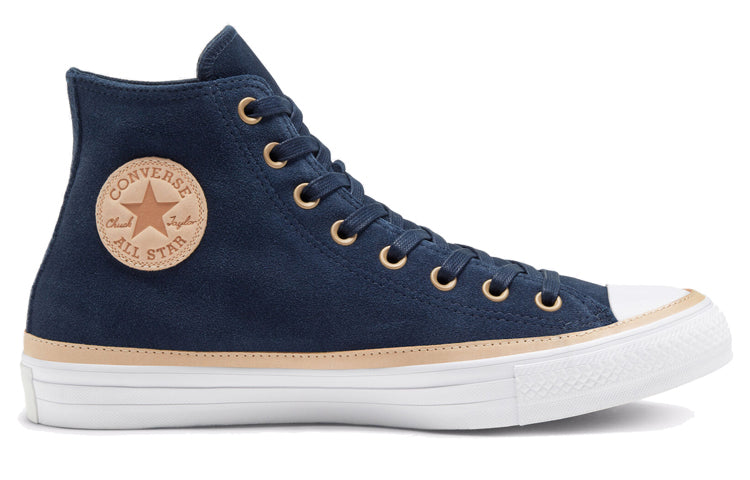 Converse Vachetta Leather Trim Chuck Taylor All Star 'Blue White' 165920C