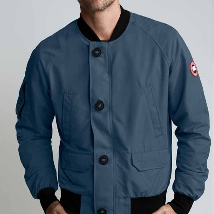 Canada Goose Faber Pilot Jacket For Men Blue 2415M-853