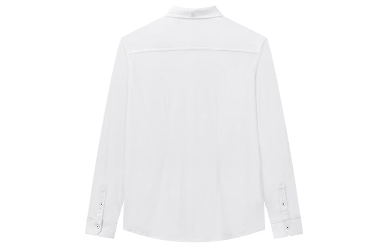 FILA Long Sleeves Shirt Casual White F11M031401FWT