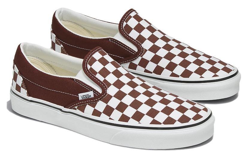 Vans Classic Slip-On 'Color Theory Checkerboard - Bitter Chocolate' VN000BVZ7YO