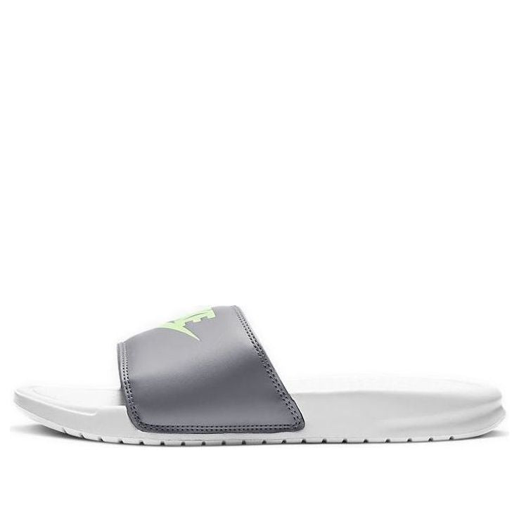 (WMNS) Nike JDI Benassi Slides 'Wolf Grey Volt' 343881-012