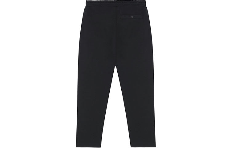 New Balance Essentials Stacked Logo Sweatpants Asia Sizing 'Black' AMP13390-BK