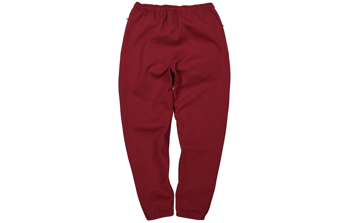 Nike Lab Pant Knit Sports Long Pants Red Wine red CD6394-677