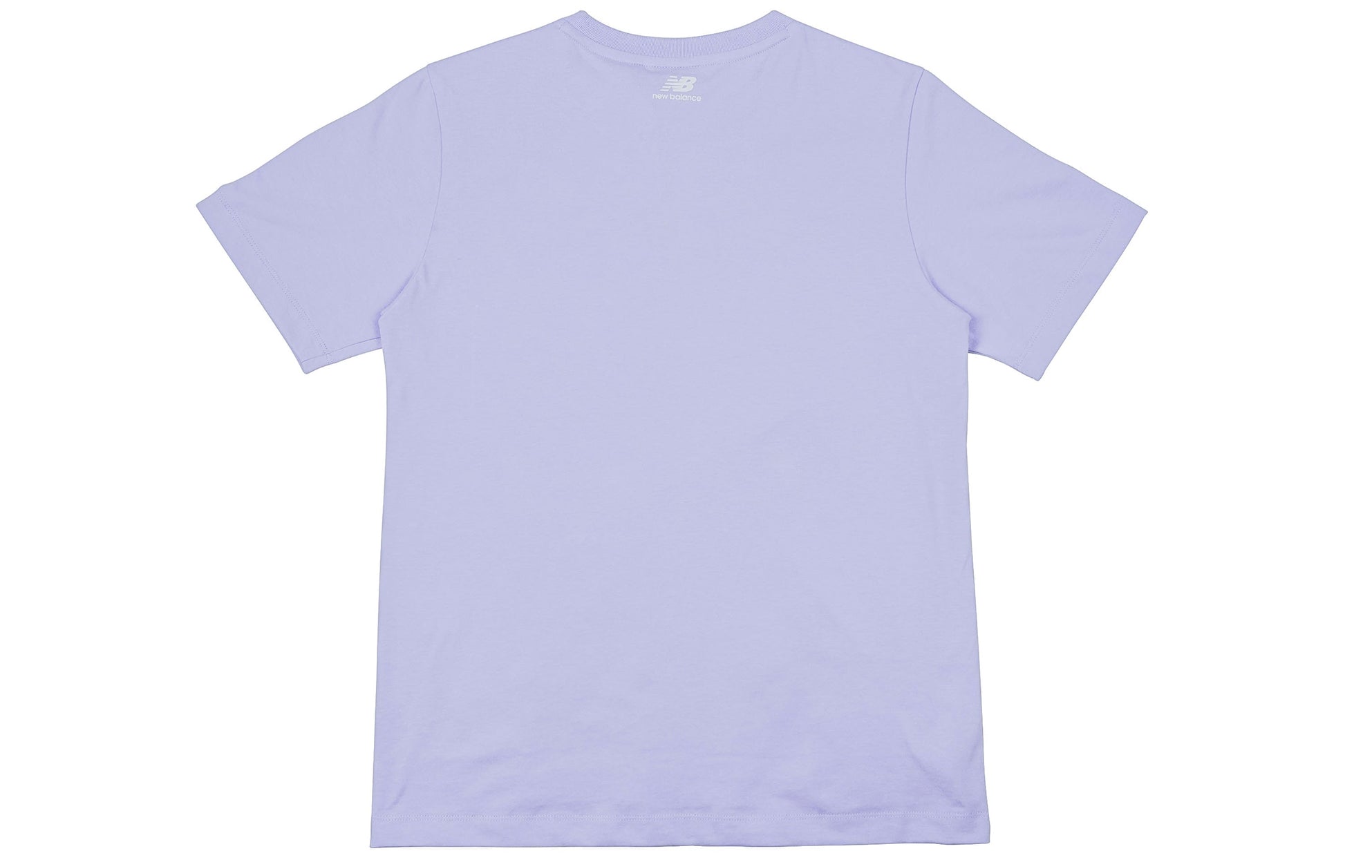 (WMNS) New Balance Logo Printing Casual Sports Short Sleeve Version Purple NEA2E032-DV