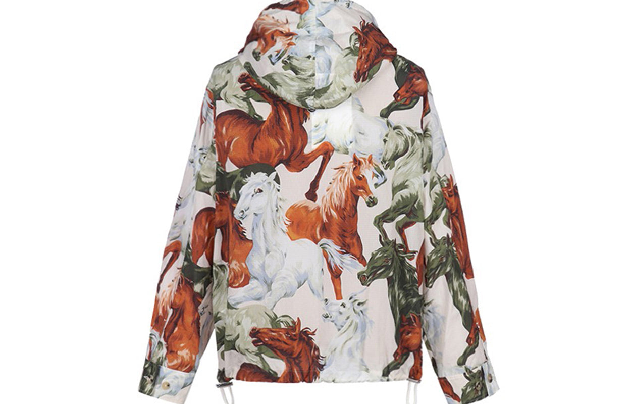 Men's KENZO FW20 Pattern Printing Colorblock FA65BL0499PC-01