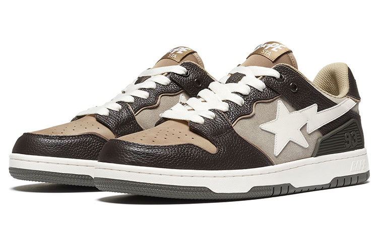 A BATHING APE WMNS Sk8 Sta Brown 1H80-291-013