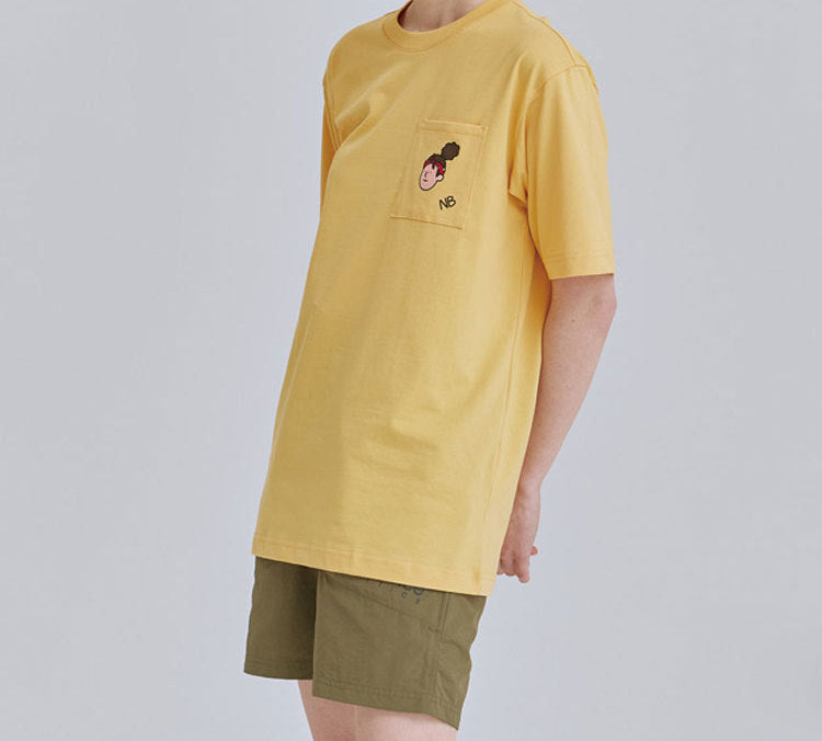 New Balance x Jeon Hwangil Unisex Tee Yellow NBNEA2L233-30