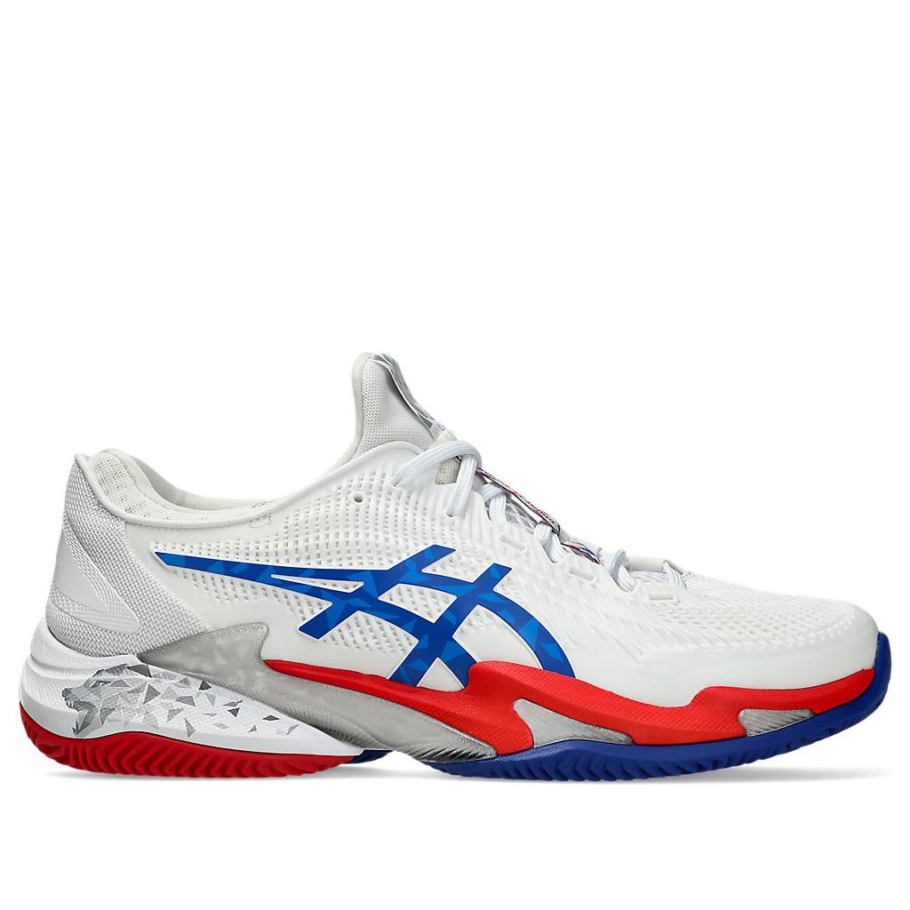 ASICS Court FF 3 Novak Clay 'Paris White Asics Blue' 1041A499-100