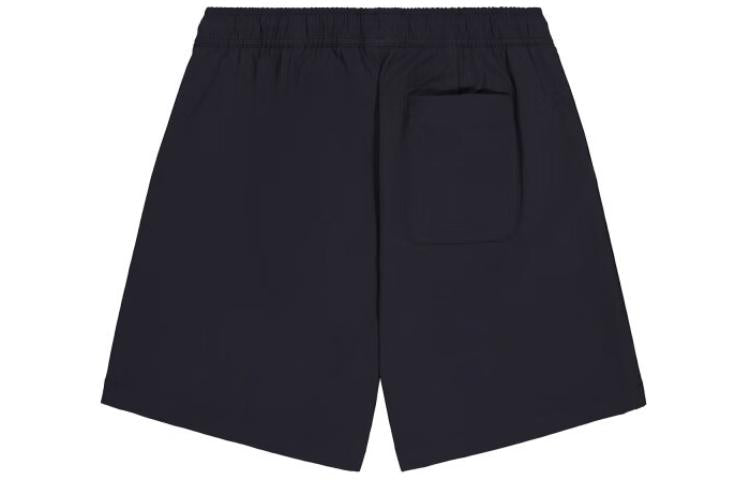 (WMNS) New Balance Small Logo Print Short Asia Sizing 'Black' AWS41514-BK