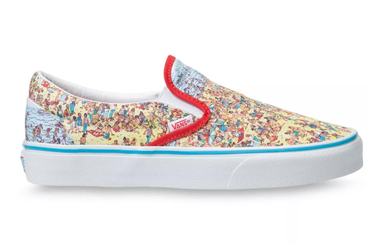 Vans Where's Waldo? x Classic Slip-On Kids 'Find Steve' VN0A4BUT3WO