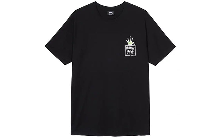 Stussy x Patta Crossover Short Sleeve Unisex Black 3903459-BLACK