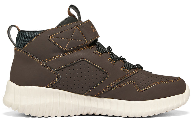 (GS) Skechers Elite Flex Hydrox Trainers 'Brown' 97895L-CHOC