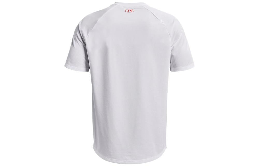 Under Armour Tech Fade T-shirt 'White Red' 1377053-100