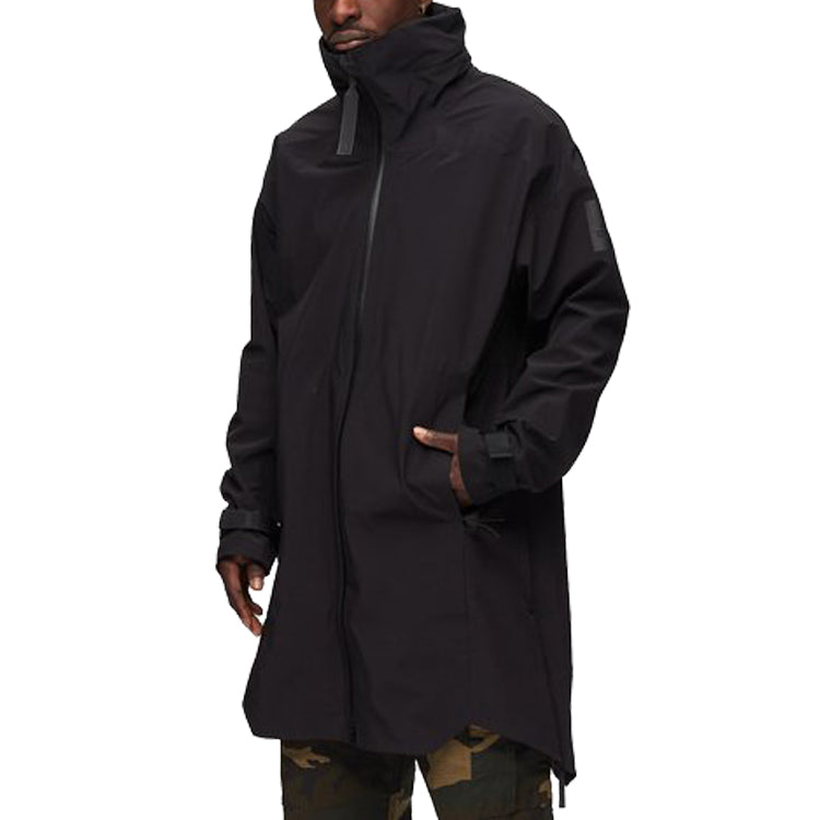 adidas MYSHELTER PARKA Outdoor Sports Hooded Jacket Black FI0597