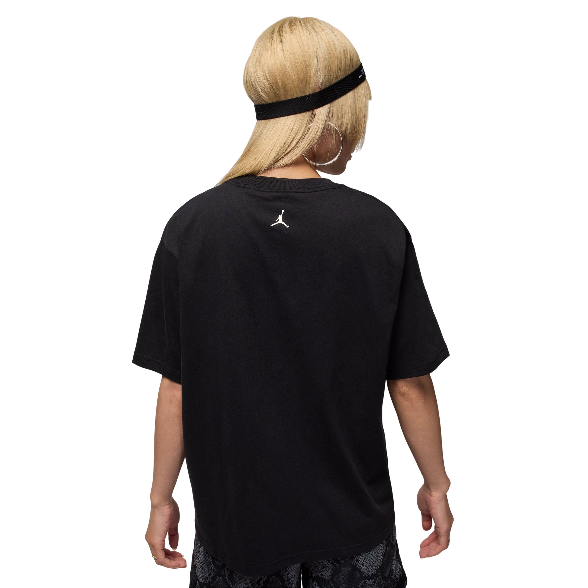 (WMNS) Air Jordan Sport Dri-FIT T-shirt 'Black White' IB1963-010