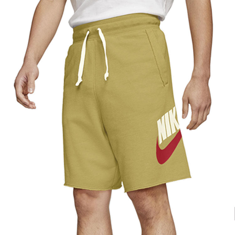 Men's Nike Sportswear Shorts Gold AR2376-741