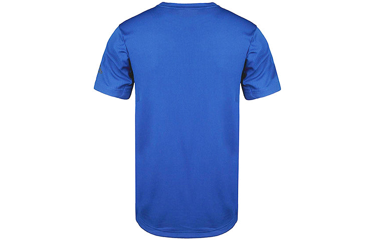 adidas Sports Round Neck Short Sleeve 'Bright Blue' CE0814