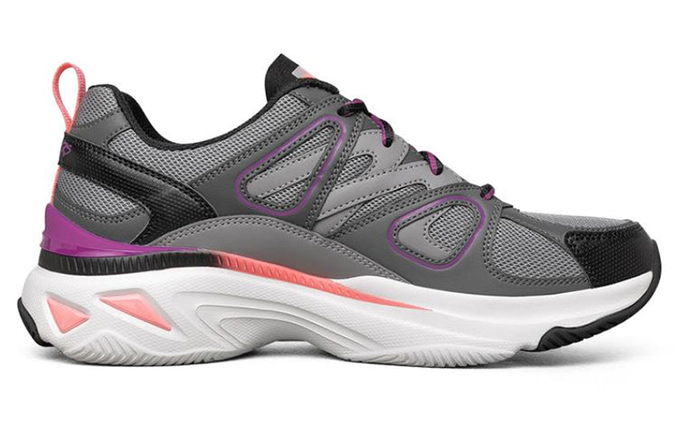 (WMNS) Skechers Energy Racer Grey/White/Pink 149371-CCPK