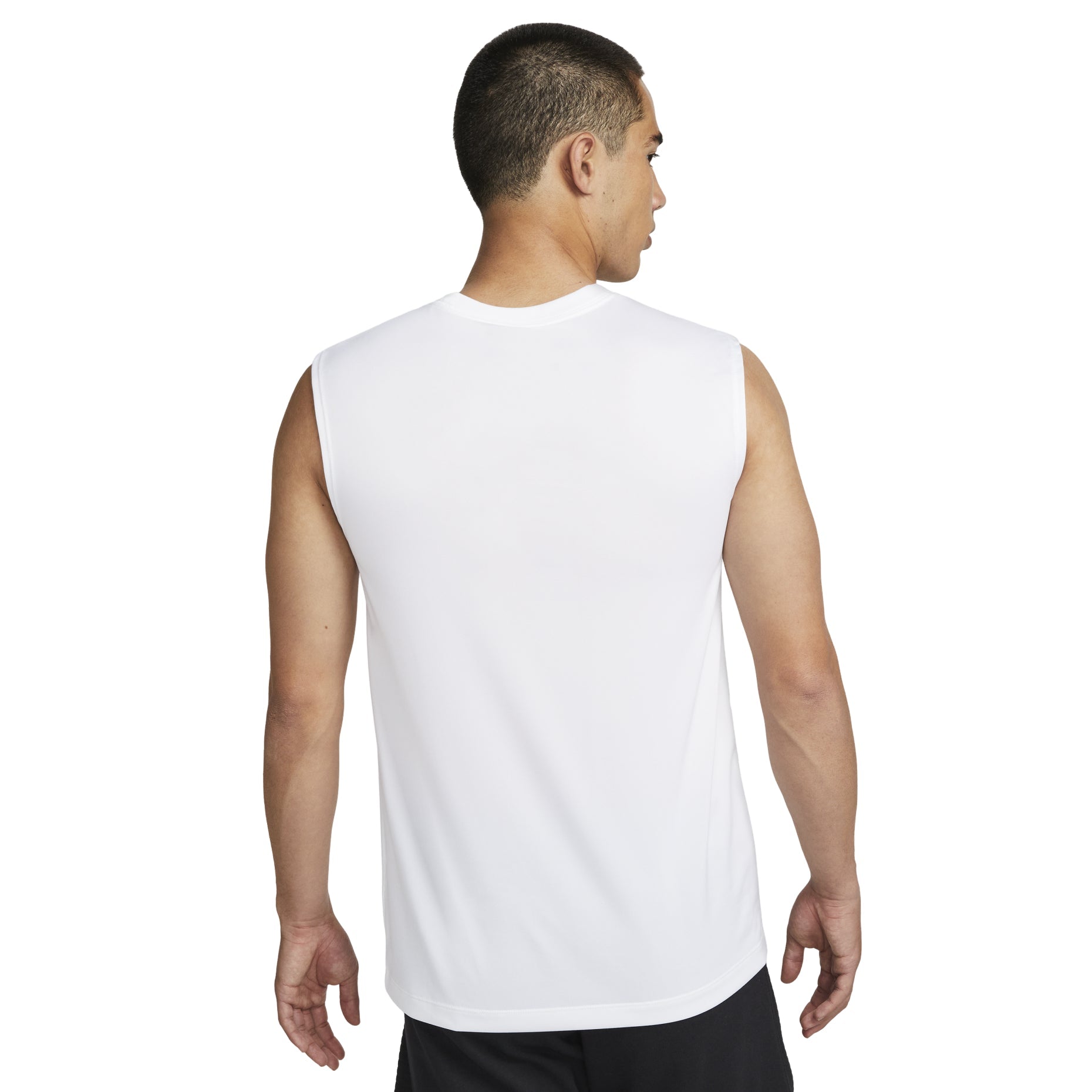 Nike Dri-FIT Legend Sleeveless T-Shirt 'White Black' DX0992-100