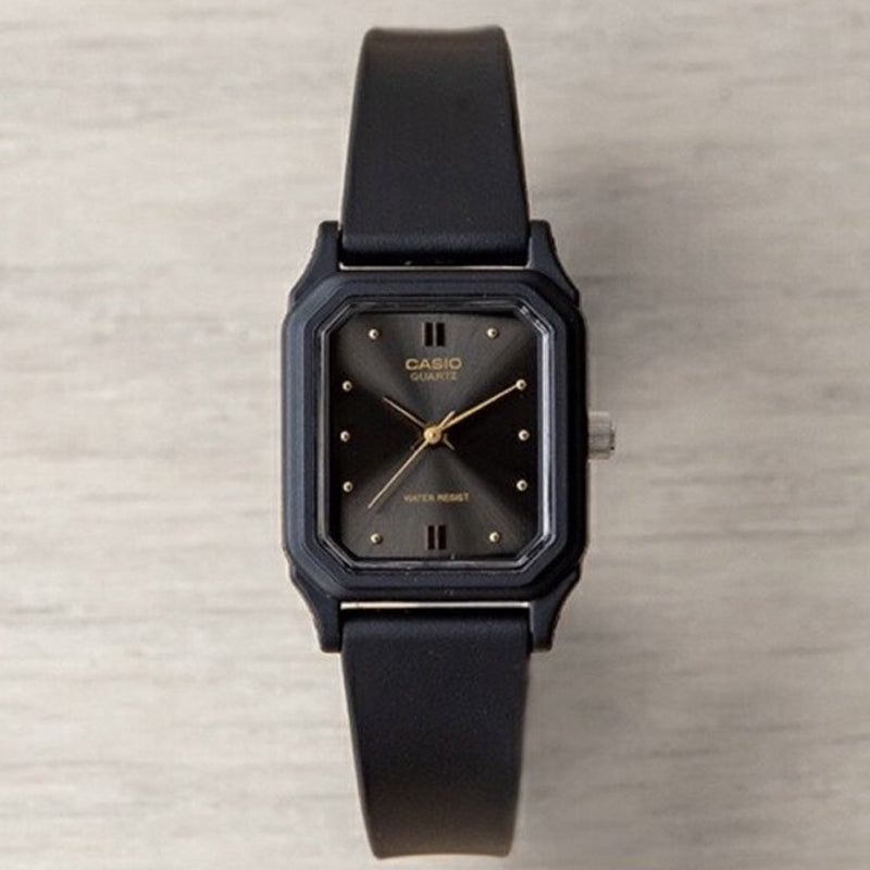 CASIO Sports Quartz Waterproof Black Analog LQ-142E-1ADF