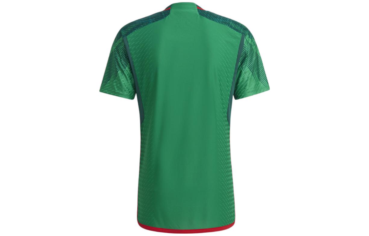 adidas Mexico 22 Home Authentic Jersey Asian Sizing 'Vivid Green' HD6898