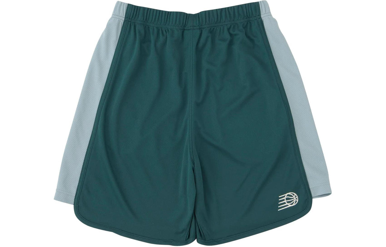 New Balance Side Panel Shorts Asia Sizing 'Nightwatch Green' AMS45076-NWG