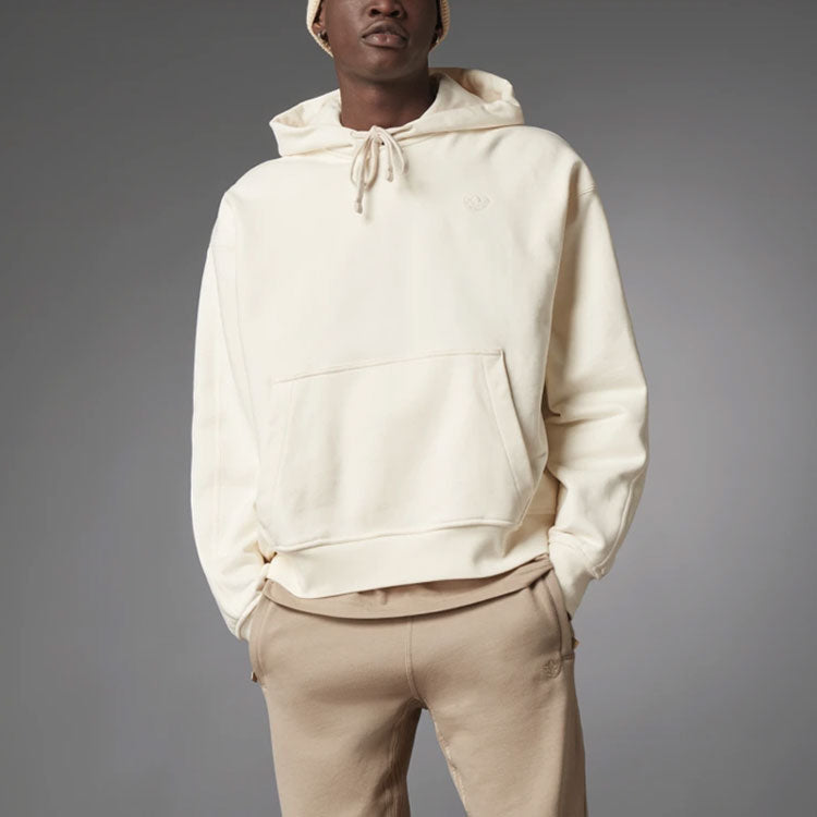 adidas originals Blue Version Series Cotton hooded Pullover Sports White H23138