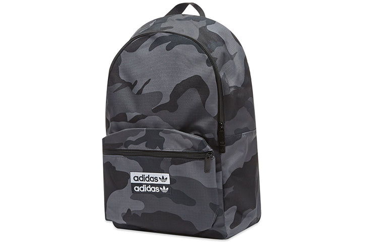 adidas Classic Backpack Camo 'Grey Black' ED8654