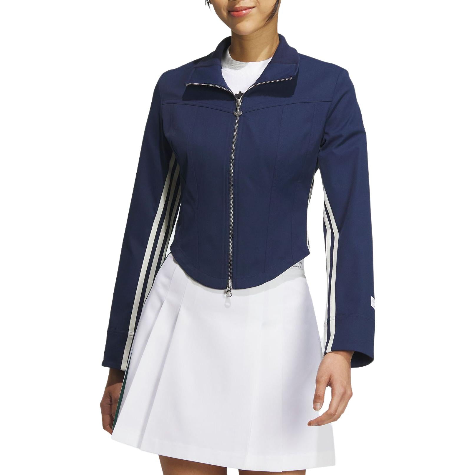 (WMNS) adidas X Notitle Sport Jackets Asia Sizing 'Navy' IN1050