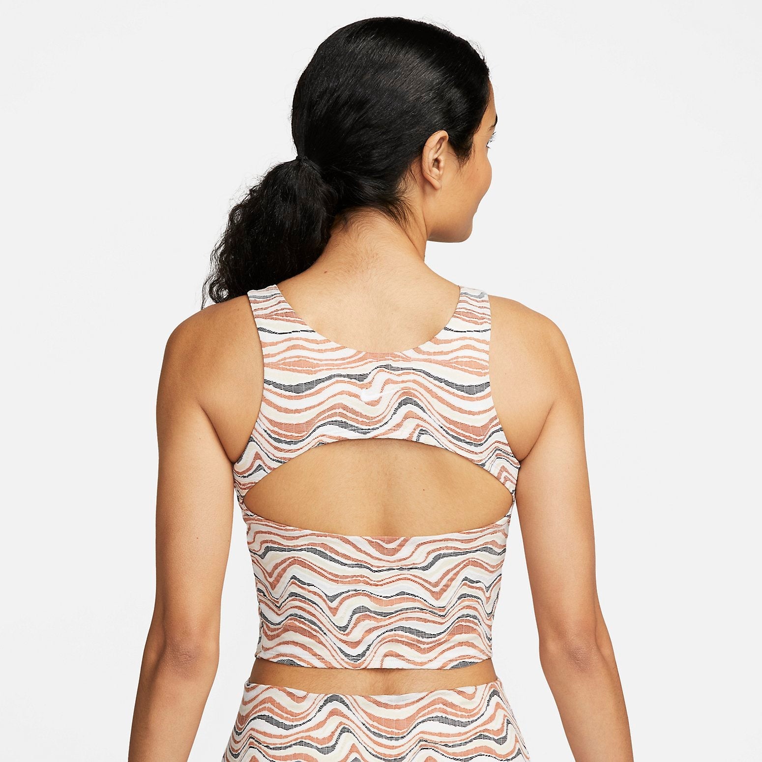 (WMNS) Nike Yoga Dri-FIT Luxe Tank 'Brown' DX1565-246