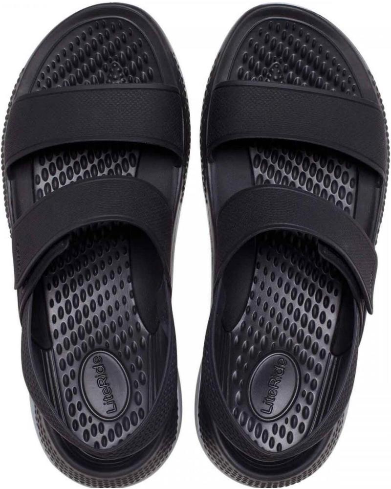 (WMNS) Crocs LiteRide 360 Slingback Sandals 'Black' 206711-02G
