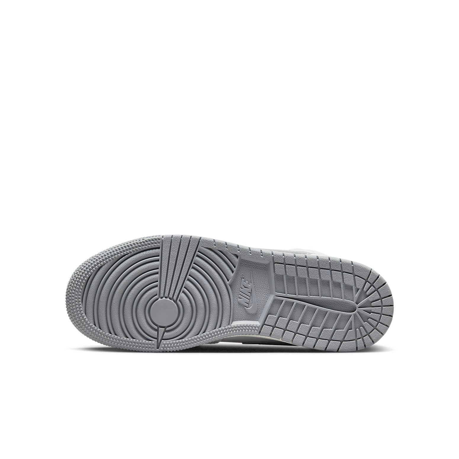 (GS) Air Jordan 1 Mid 'Neutral Grey' 554725-135