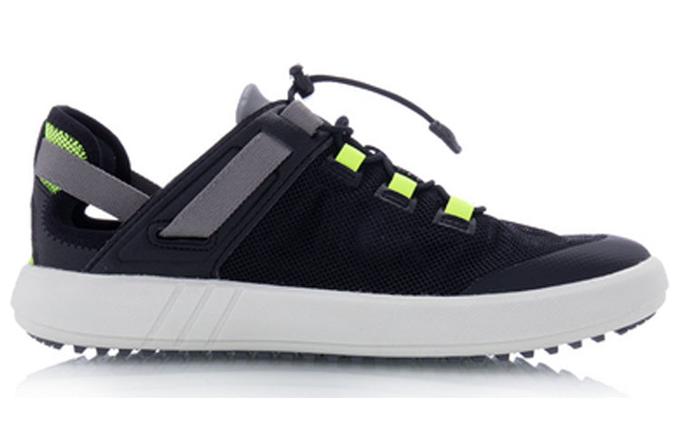 Li-Ning Classic Casual Shoes Unisex 'Black Green' AGCQ111-2