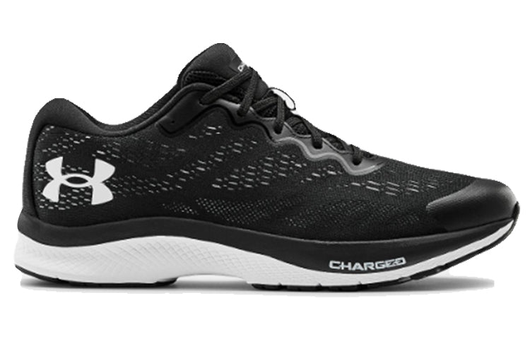 (WMNS) Under Armour Charged Bandit 6 'Black White' 3023023-001