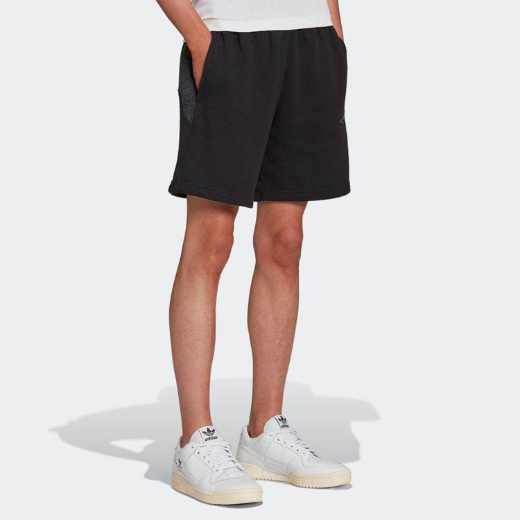 Men's adidas Printing Straight Shorts Black HC9459