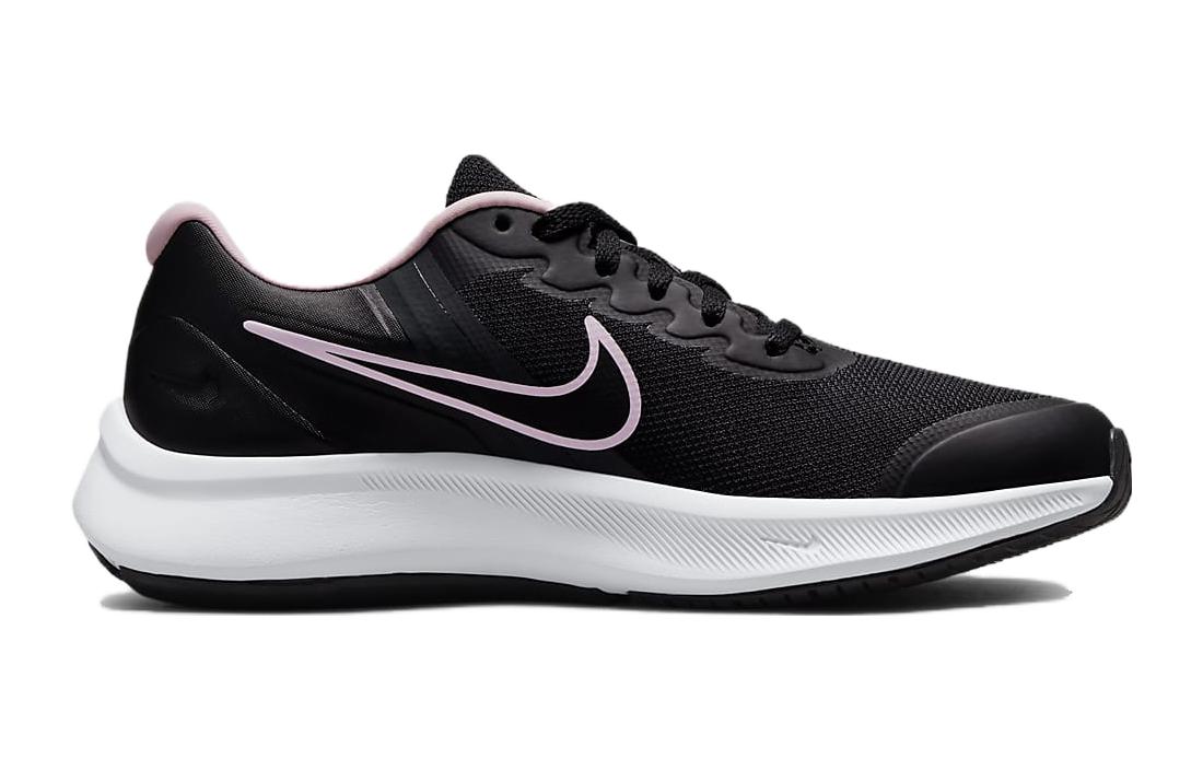 (GS) Nike Star Runner 3 'Black Light Pink' DA2776-002