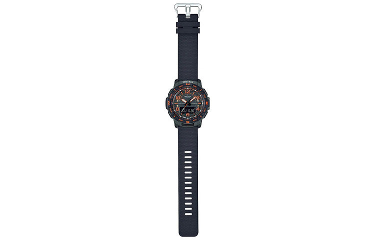 Men's CASIO PRO TREK Multifunction Outdoor mountaineering Sports Watch Mens Black Analog PRT-B50FE-3