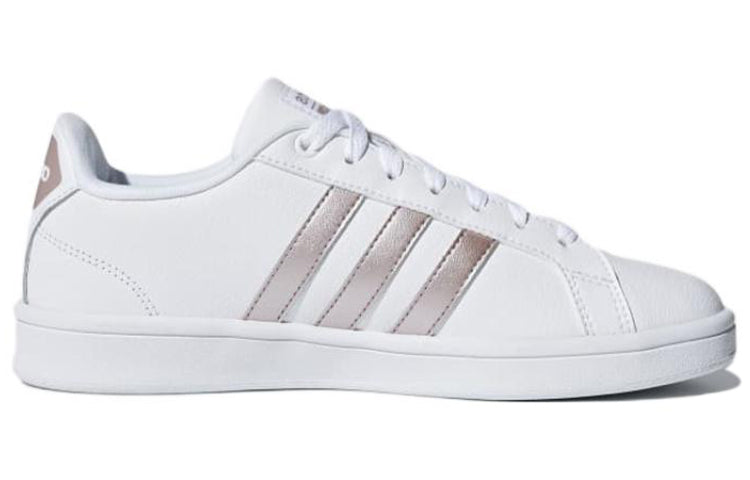 (WMNS) adidas CF Advantage 'White Grey Metallic' DA9524
