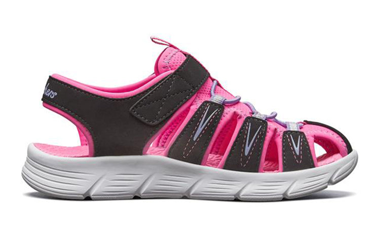(GS) Skechers C-Flex Sandal 'Black Hyper' 86939L-BKHP