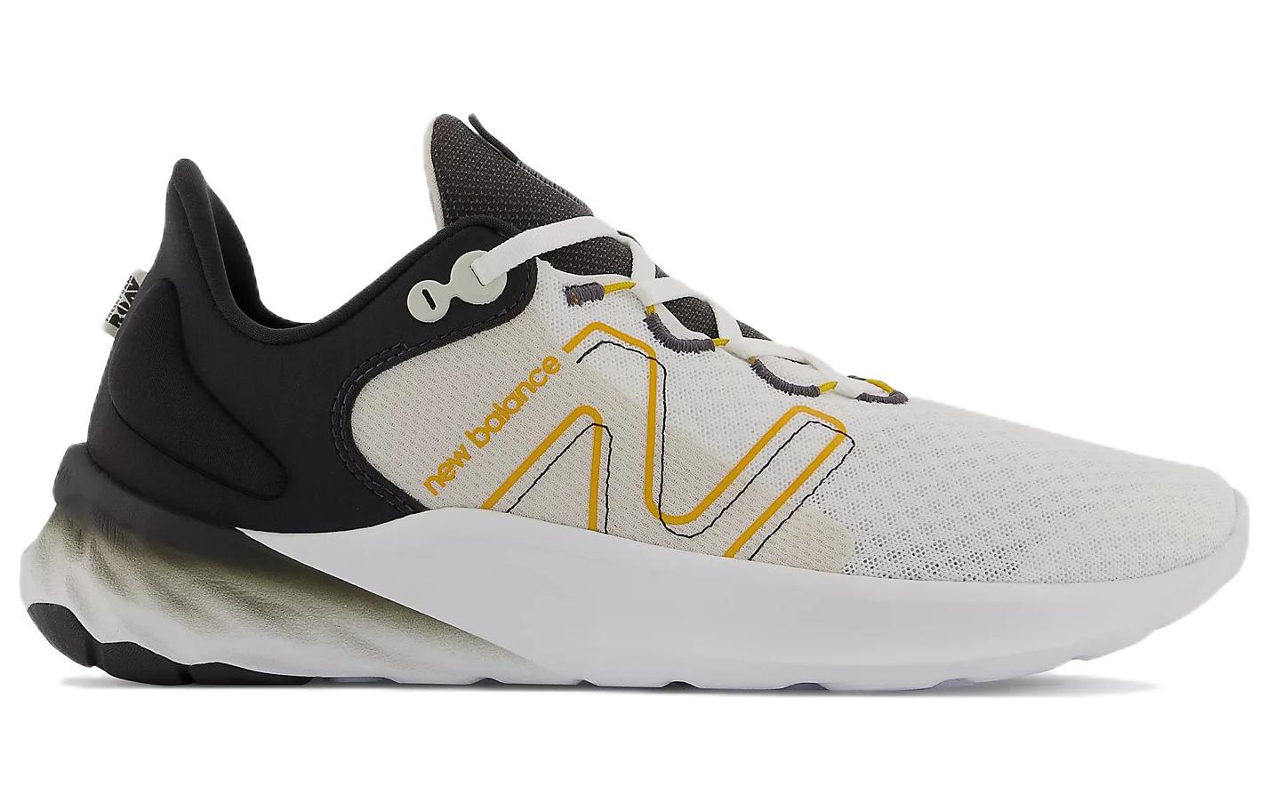 New Balance Fresh Foam Roav V2 'White Black Yellow' MROAVMB2