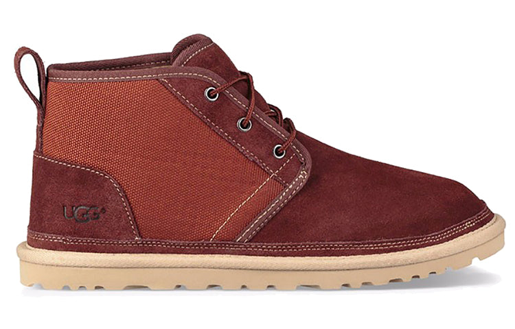 UGG Neumel UnIined Short Boots Wine Red 1095676-BUR