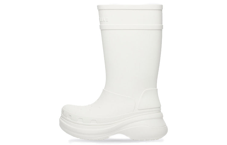 (WMNS) Crocs x Balenciaga Boots 'White' 677388W1S8E9000