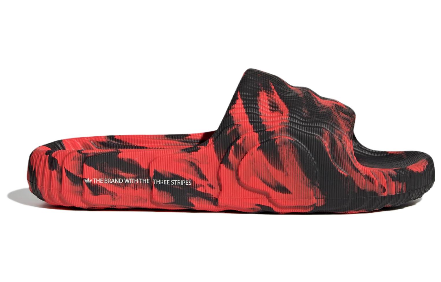 adidas Adilette 22 Slides 'Bright Red Black' ID7808