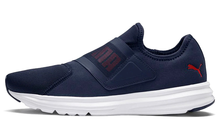PUMA Enzo Strap 2 Low Running Shoes Blue/White 191072-02