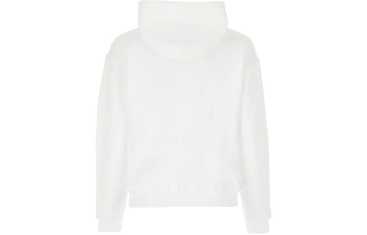 (WMNS) Balenciaga Casual Cotton hooded Long Sleeves Hoodie White 612959TJVD79000