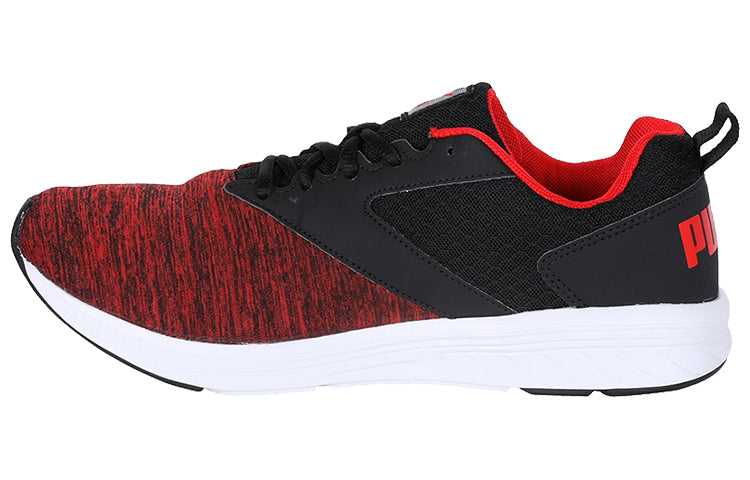 (WMNS) PUMA Comet Ipd Low Running Shoes Black/Red/White 364763-08