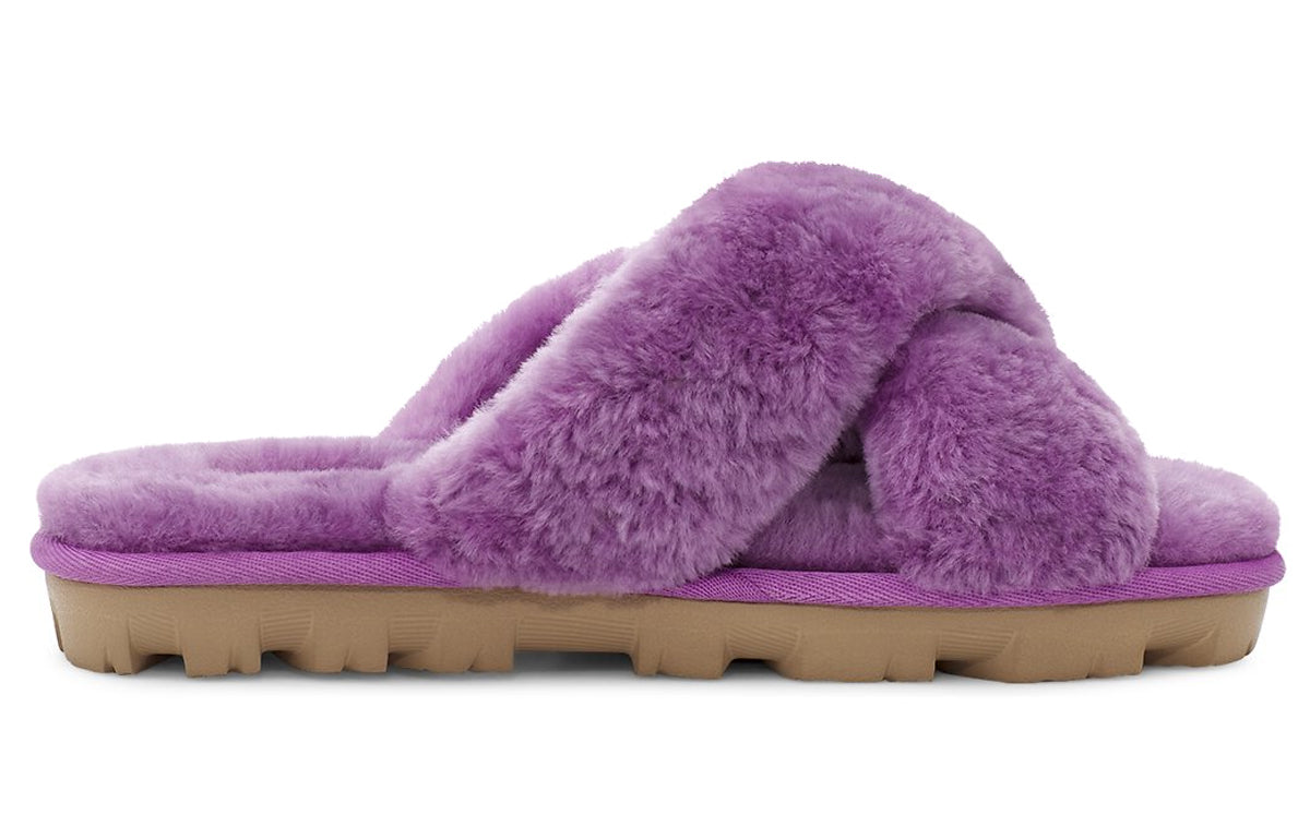 (WMNS) UGG Fuzzette Purple Slippers 1107955-MGNL