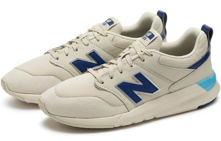 New Balance 009 Shoes White/Blue MS009LB1