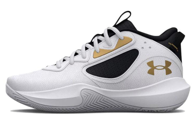 Under Armour Lockdown 6 'White Metallic Gold' 3026537-100